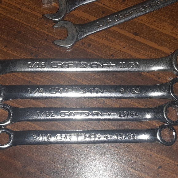 CRAFTSMAN VINTAGE MIDGET WRENCHES. - Picture 2 of 5